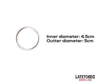 Anillo de Metal Diam int 4 cm Diam ext 48 cm