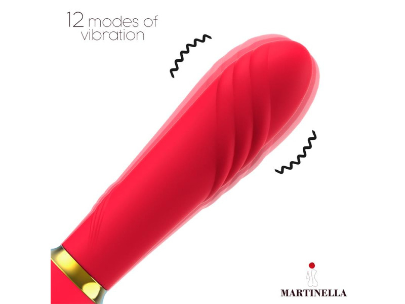 Rosa con Succion y Vibrador 2 en 1
