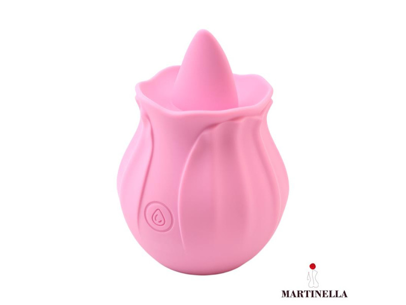 Rosa con Lengua Estimuladora USB
