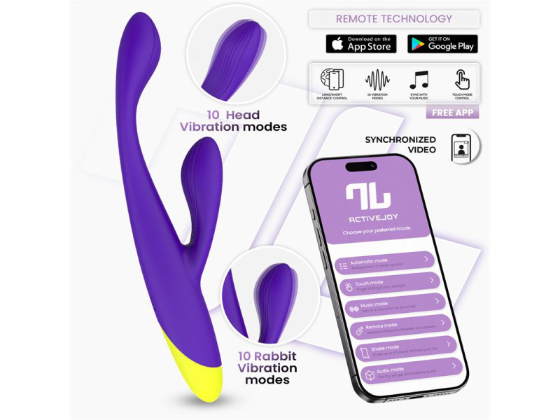 Lyra Vibrador Punto G con APP Purpura Lyra Vibrador Punto G con APP Purpura