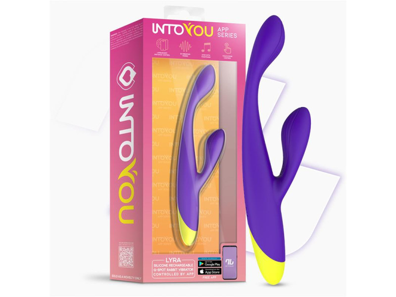Lyra Vibrador Punto G con APP Purpura