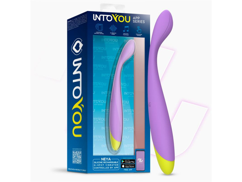 Neya Vibrador Punto G con APP Purpura