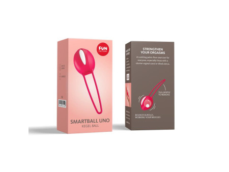 Smartball uno Bola Kegel White India Red Smartball uno Bola Kegel White India Red