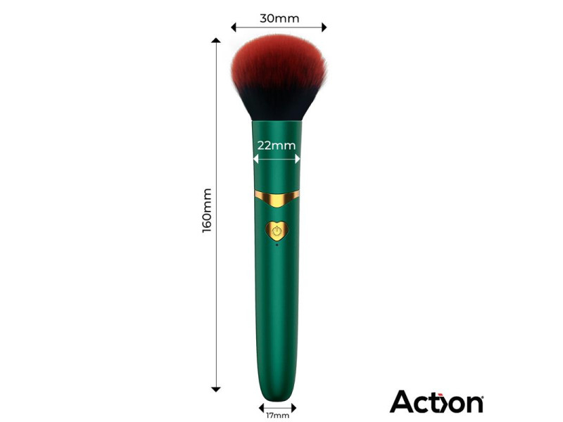 Secret Vert Estimulador Brocha de Maquillaje con Vibracion Verde