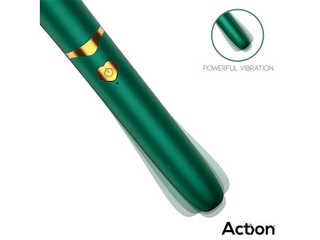 Secret Vert Estimulador Brocha de Maquillaje con Vibracion Verde Secret Vert Estimulador Brocha de Maquillaje con Vibracion Verde