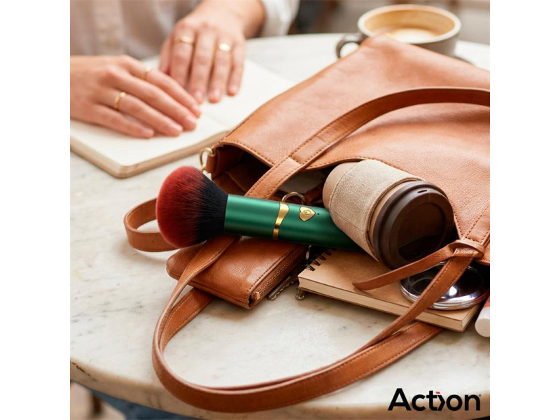 Secret Vert Estimulador Brocha de Maquillaje con Vibracion Verde