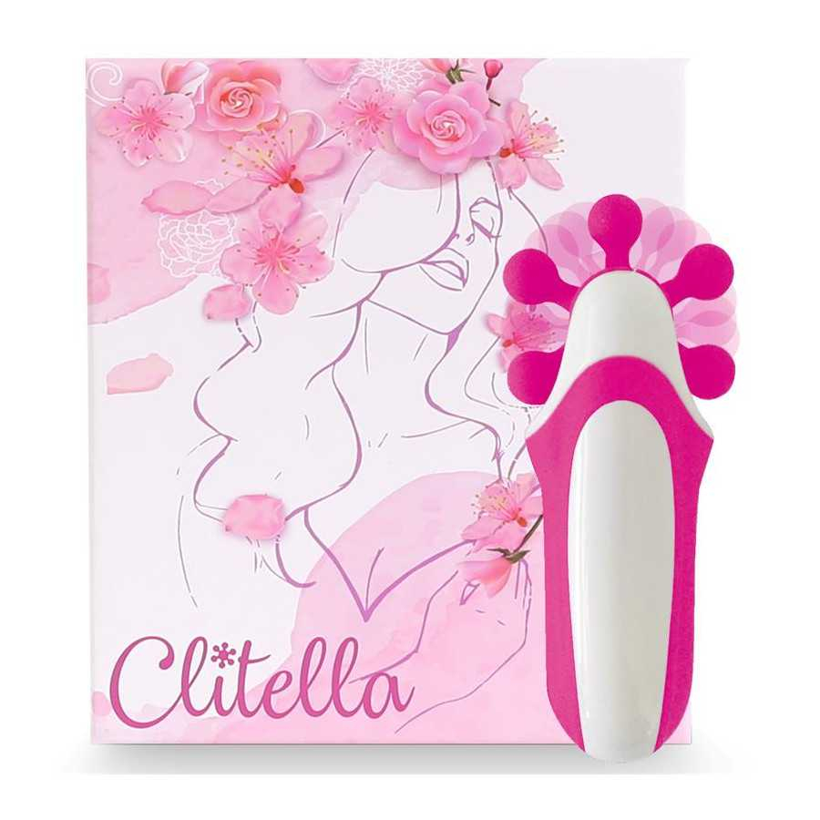 Clitella Estimulador Sexo Oral con Accesorios Rosa