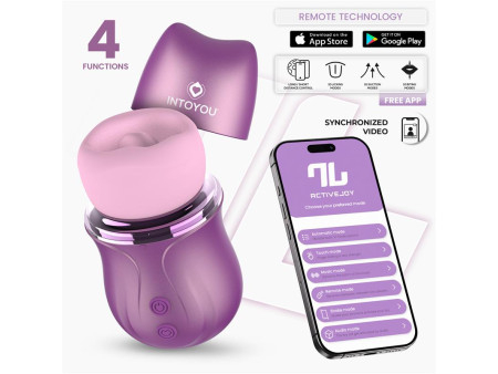 Mimi Estimulador con Licking, Biting, Succión y Vibración USB-C con APP