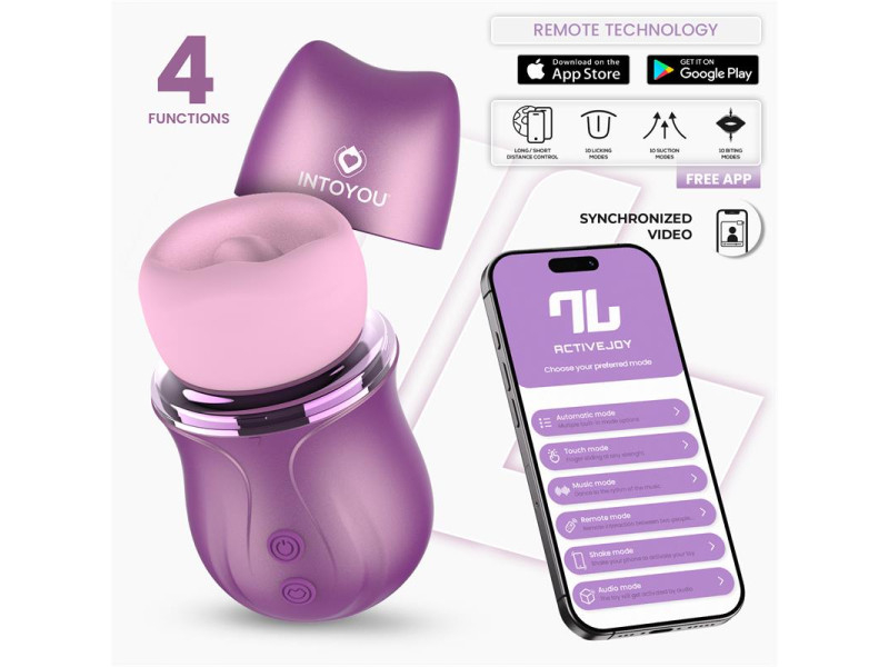 Suvi Estimulador con Licking Biting Succion y Vibracion USB C con APP