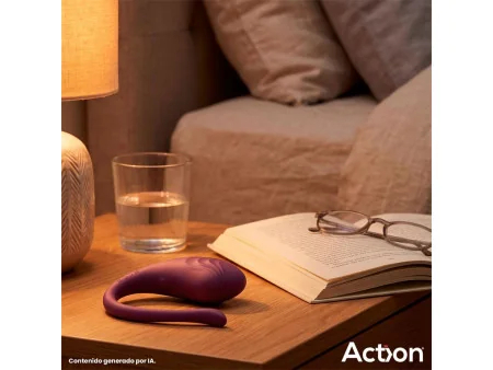 Luvia Huevo Vibrador con Control Remoto USB Purpura Luvia Huevo Vibrador con Control Remoto USB Purpura