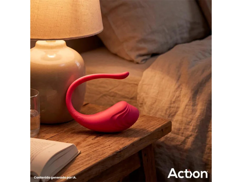 Luvia Huevo Vibrador con Control Remoto USB Rosa
