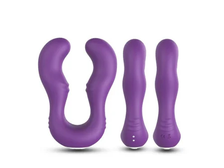 Vibrador Doble para Parejas Purpura