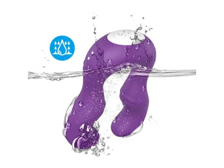 Vibrador Doble para Parejas Purpura