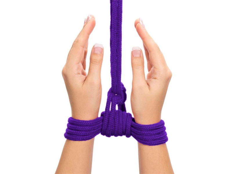 Cuerda Bondage Suave Purpura