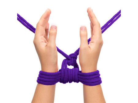 Cuerda Bondage Suave Purpura
