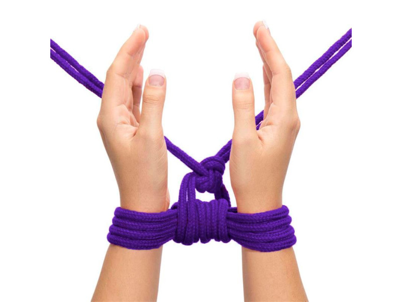 Cuerda Bondage Suave Purpura