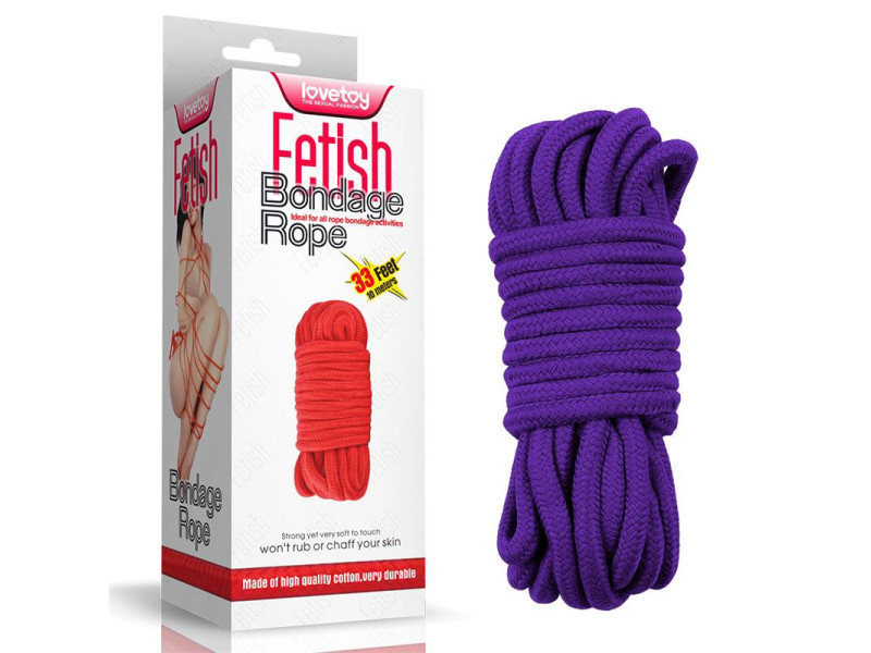 Cuerda Bondage Suave Purpura