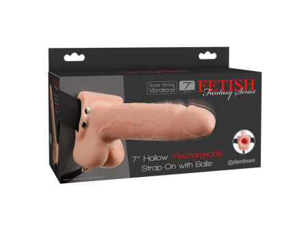 Arnes Dildo Hueco con Vibracion 7
