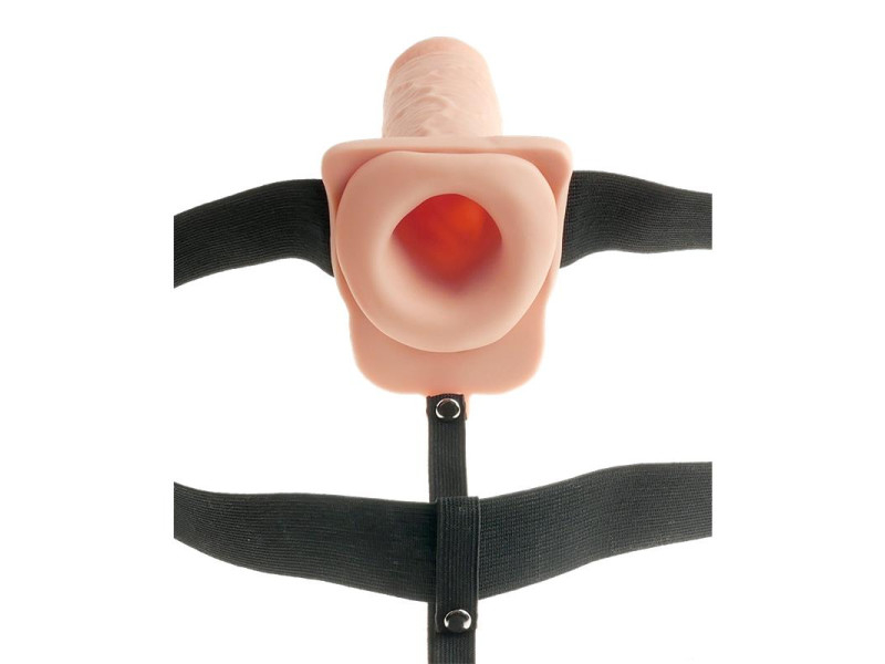 Arnes Dildo Hueco con Vibracion 7