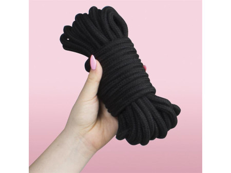 Cuerda Bondage 10 m Negro