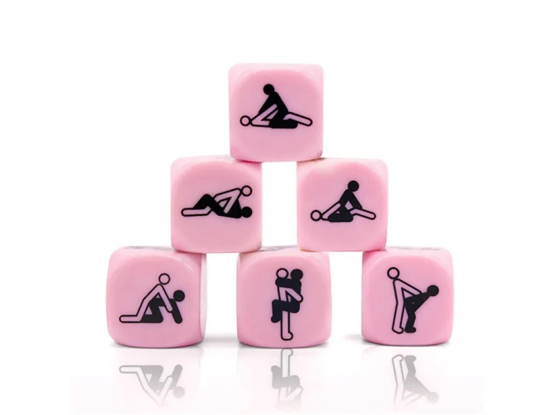 Dado Kamasutra Pictogramas 6 Posturas 25 mm