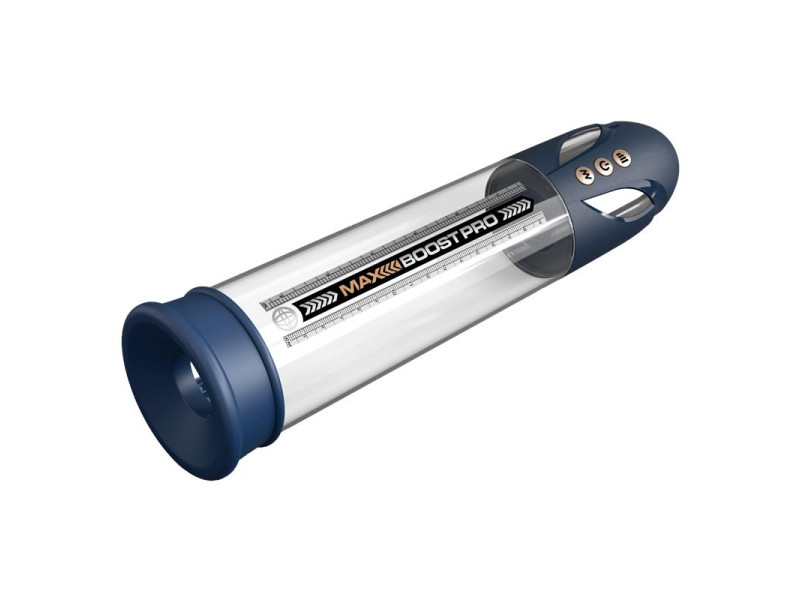 Masturbador Automatico Max Boost Pro Flow Azul