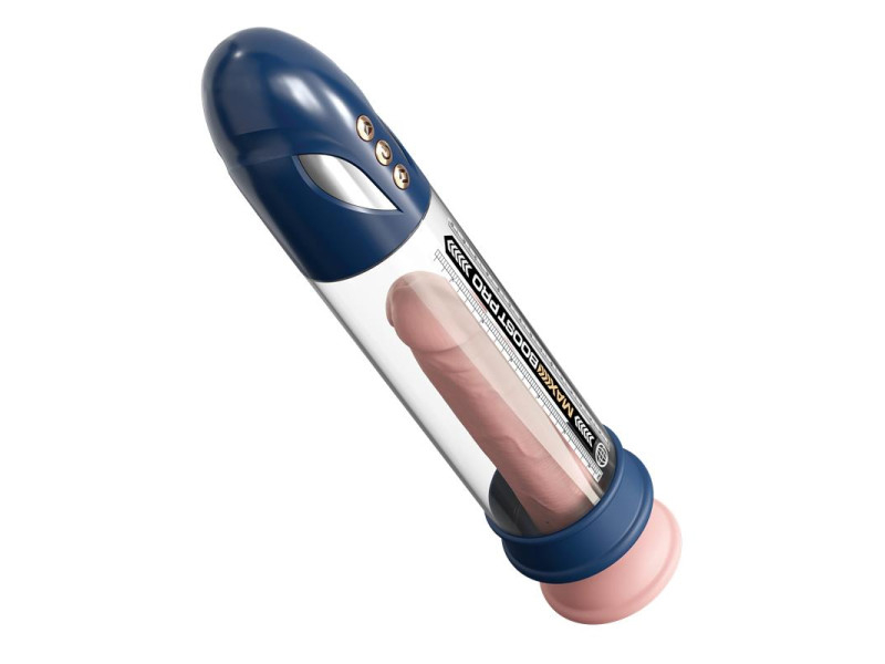 Masturbador Automatico Max Boost Pro Flow Azul