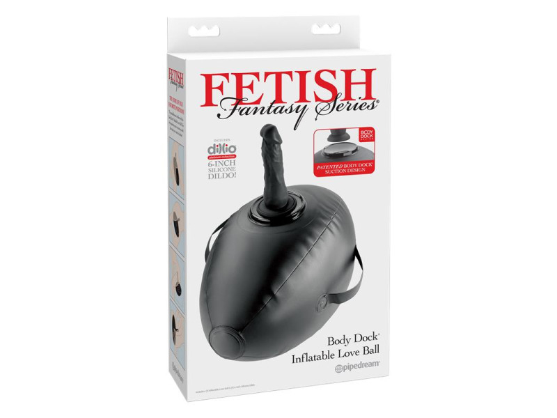 Asiento Inflable con Dildo Body Dock