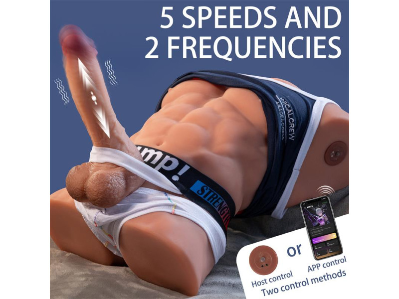 Fitter Torso con Dildo Desmontable Thrusting y APP 116 kg