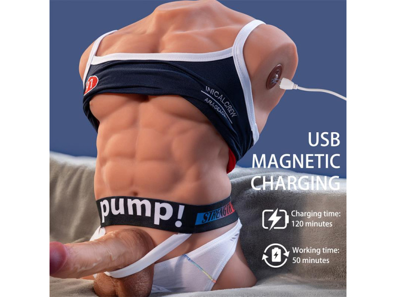Fitter Torso con Dildo Desmontable Thrusting y APP 116 kg