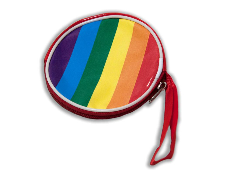 Monedero Rendondo Bandera LGBT