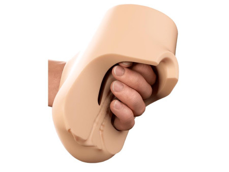 Masturbador con Vibracion Double Pounder