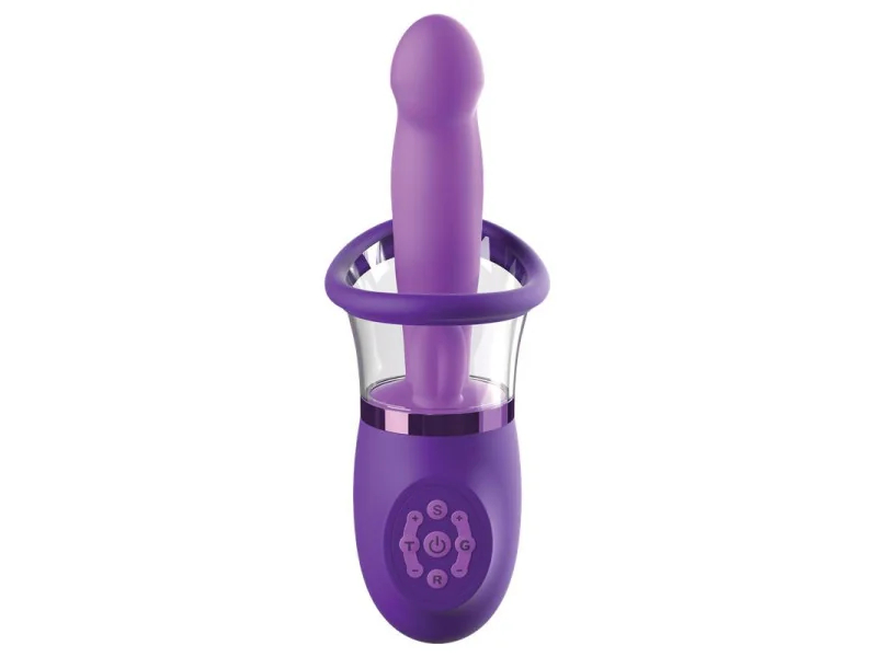 Estimulador con Lengua y Succion Ultimate Pleasure Pro Plus