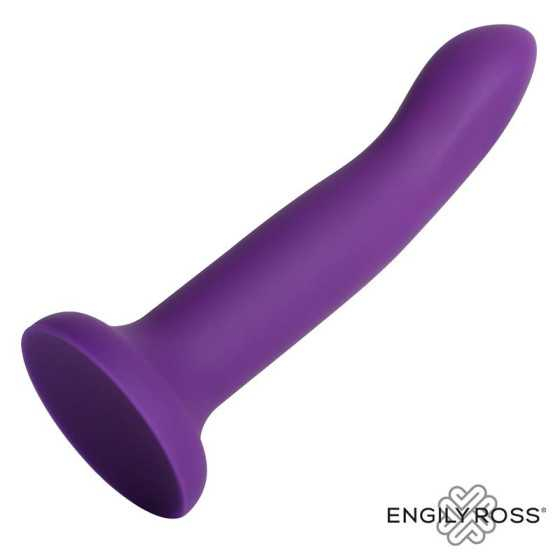 Dildo que Cambia de Color Purpura a Rosa Talla S 14 cm