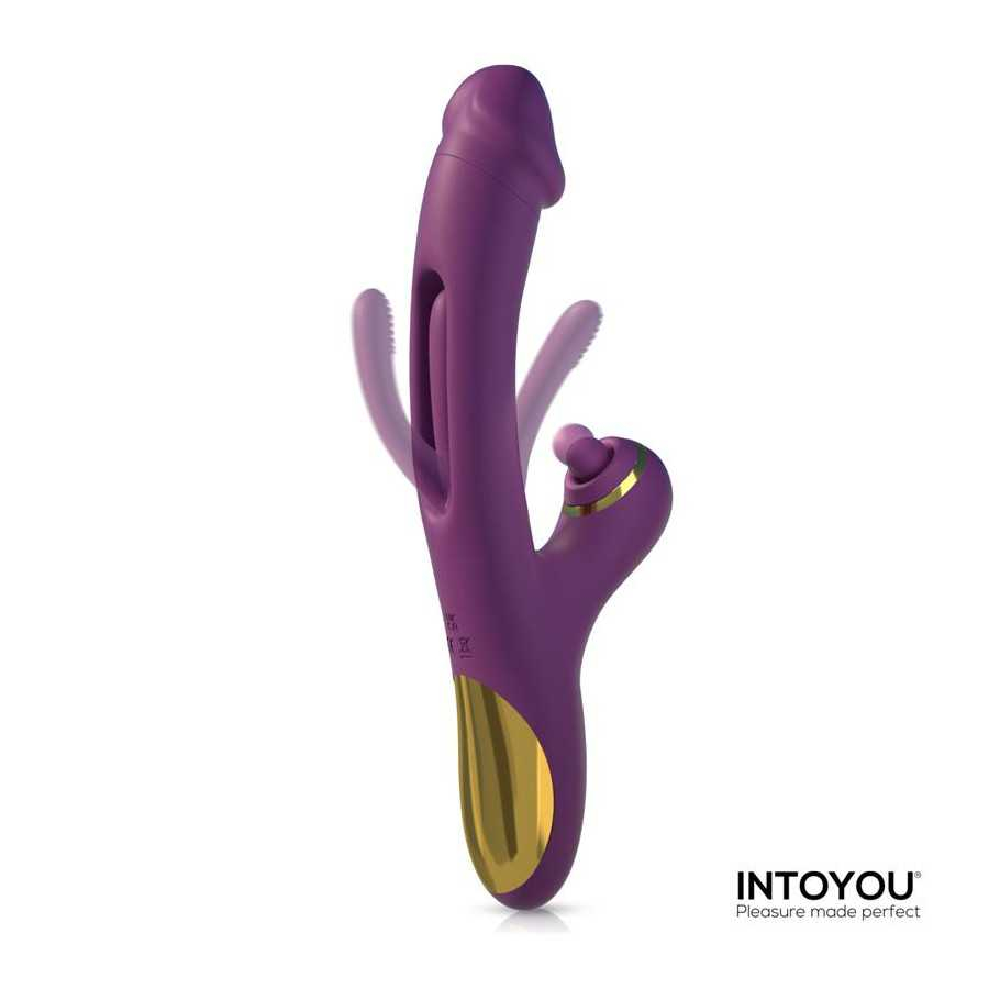 Siter Vibrador con Lengua Movimiento Flipping y Bola Golpeteo