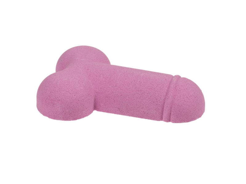 Bomba de Bano Forma de Pene Olor Fresa