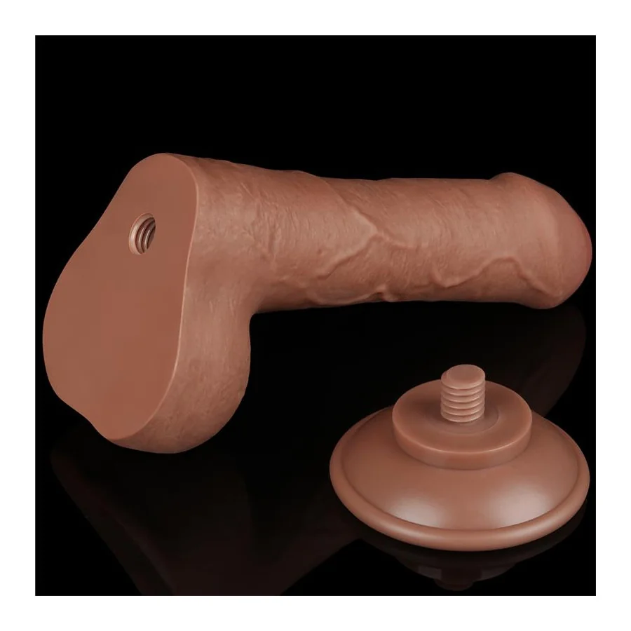 Dildo Sliding Sking 7 Marron