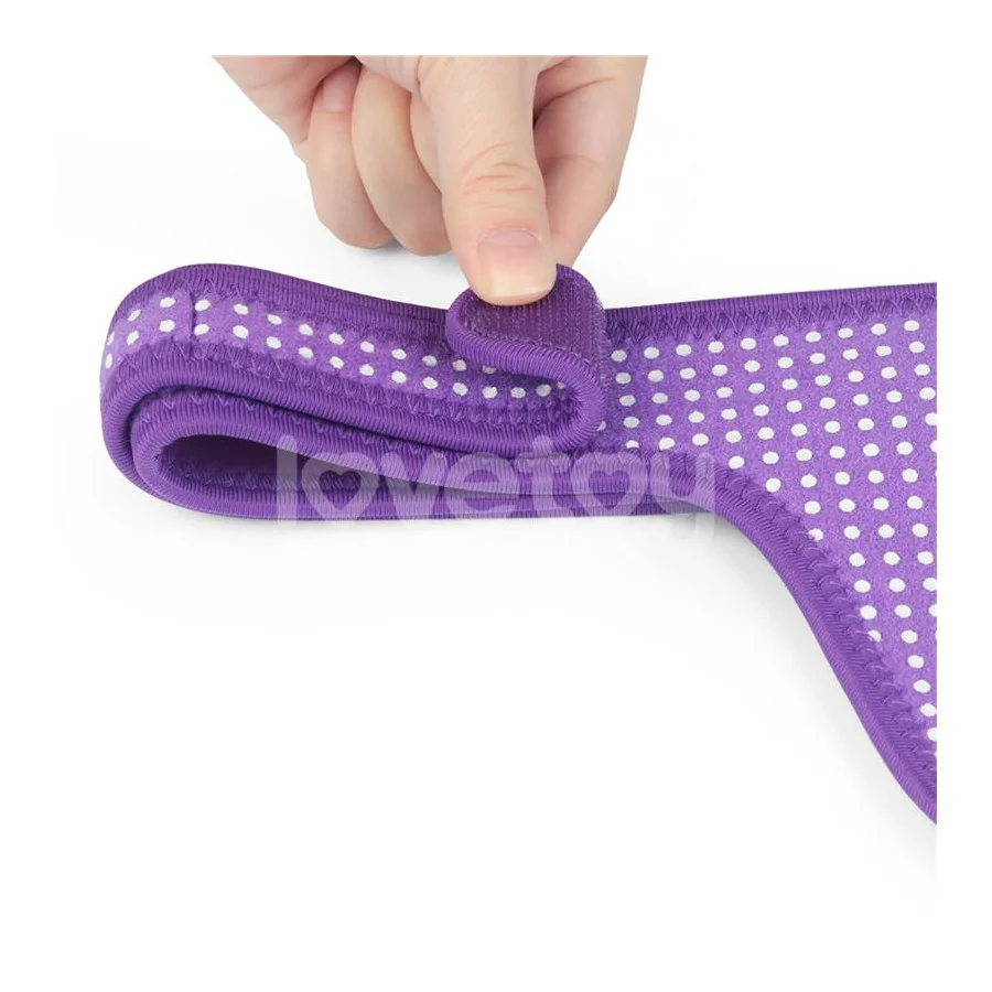 Arnes Easy Strap On Harness Polka Dots Purpura