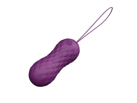 Nima Huevo Vibrador con Movimiento Wave Control Remoto USB Silicona Purpura