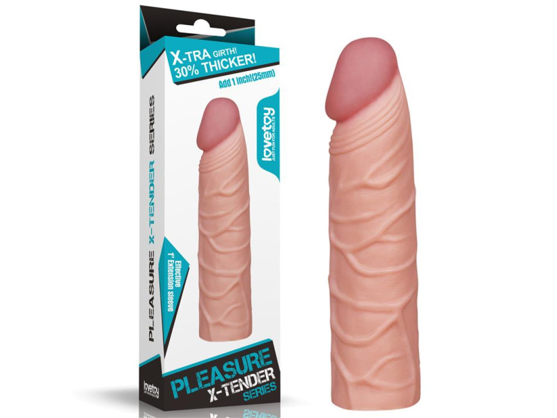 Funda para el Pene Pleasure X Tender Natural