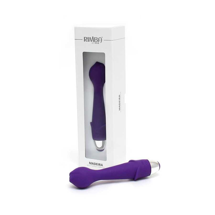 Vibrador Flower Power Madeira Purpura