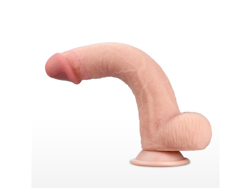 Dildo con Piel Retractil 9 Natural