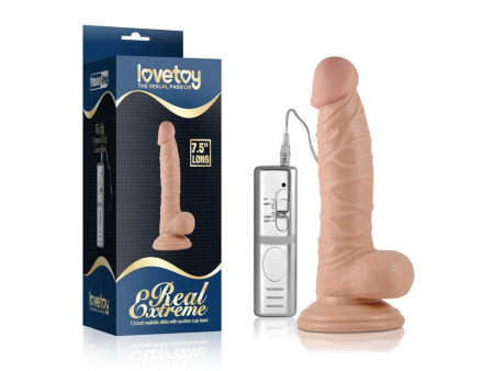 Dildo Real Extreme con Vibracion 75 Natural