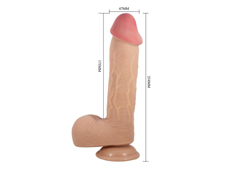 Emeka Dildo Realista con con Piel Retractil 92