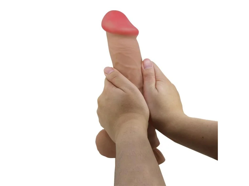 Mendel Dildo Realista Piel Deslizante Retractil 26 cm