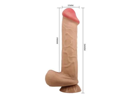 Mendel Dildo Realista Piel Deslizante Retractil 26 cm Mendel Dildo Realista Piel Deslizante Retractil 26 cm
