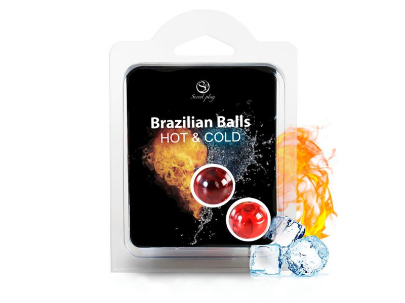 Set 2 Brazilian Balls Efecto Hot Cold Set 2 Brazilian Balls Efecto Hot Cold