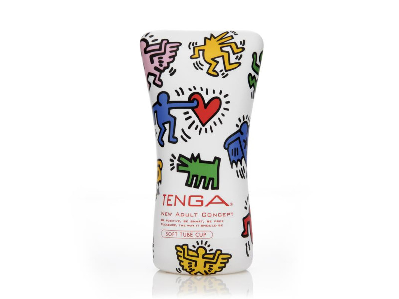 Tenga Masturbador Keith Haring Soft Tube Cup Tenga Masturbador Keith Haring Soft Tube Cup