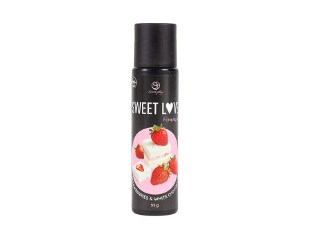 Sweet Love Lubricante Fresa Chocolate Blanco 60 ml