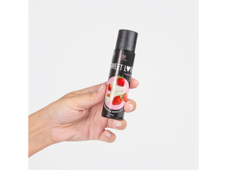 Sweet Love Lubricante Fresa Chocolate Blanco 60 ml